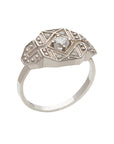 Lior 1920's Diamond Ring with Natural Diamonds