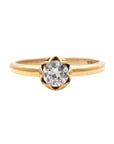 Michal Flower Diamond Ring with Natural Diamonds