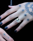 Hebrew Letter BET Signet Ring טבעת חותם האות בי"ת
