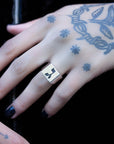 Hebrew Letter GIMMEL Signet Ring טבעת חותם האות גימ"ל