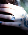 Hebrew Letter HET Signet Ring טבעת חותם האות חי"ת