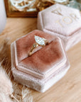 0.80 Carat Marquise Cut Diamond Engagement Ring with Lab Grown Diamonds