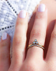 Enchanting Nesting Diamond Ring II