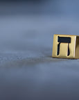 Hebrew Letter HET Signet Ring  טבעת חותם האות חי"ת