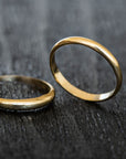 Classic Half Round Wedding Band-Wedding Band-TOR Pure Jewelry