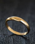 Oval Wedding Band-Wedding Band-TOR Pure Jewelry