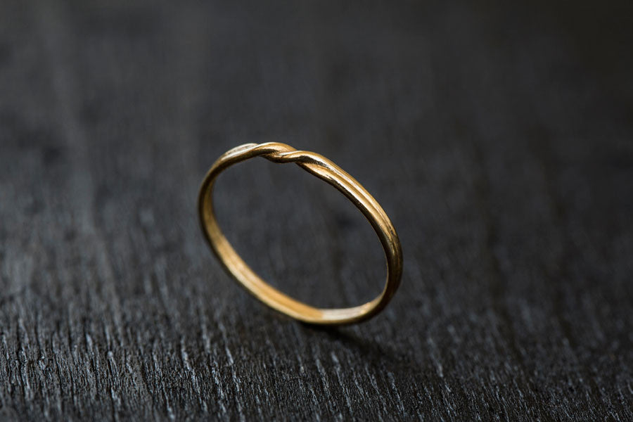 Double Twist Wedding Band-Wedding Band-TOR Pure Jewelry