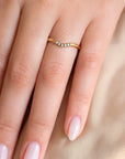 Enchanting Nesting Diamond Ring