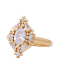 Beatrice Diamond Cluster Ring with Lab Grown Diamonds