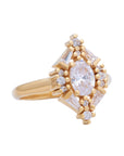 Beatrice Diamond Cluster Ring with Lab Grown Diamonds