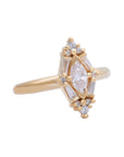 Evelyn Diamond Cluster Ring with Lab Grown Diamonds