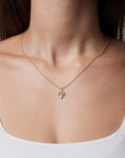 Virginia Diamond Necklace with Natural Diamonds