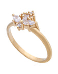 Lillian Diamond Cluster Ring with Lab Grown Diamonds