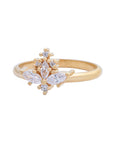 Lillian Diamond Cluster Ring with Lab Grown Diamonds