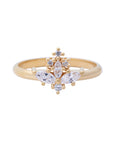 Lillian Diamond Cluster Ring with Lab Grown Diamonds