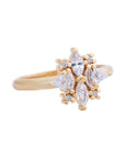 Dorothy Diamond Cluster Ring with Lab Grown Diamonds