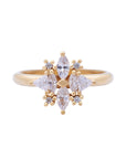 Dorothy Diamond Cluster Ring with Lab Grown Diamonds