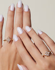 Anna Diamond Cluster Ring with Natural Diamonds
