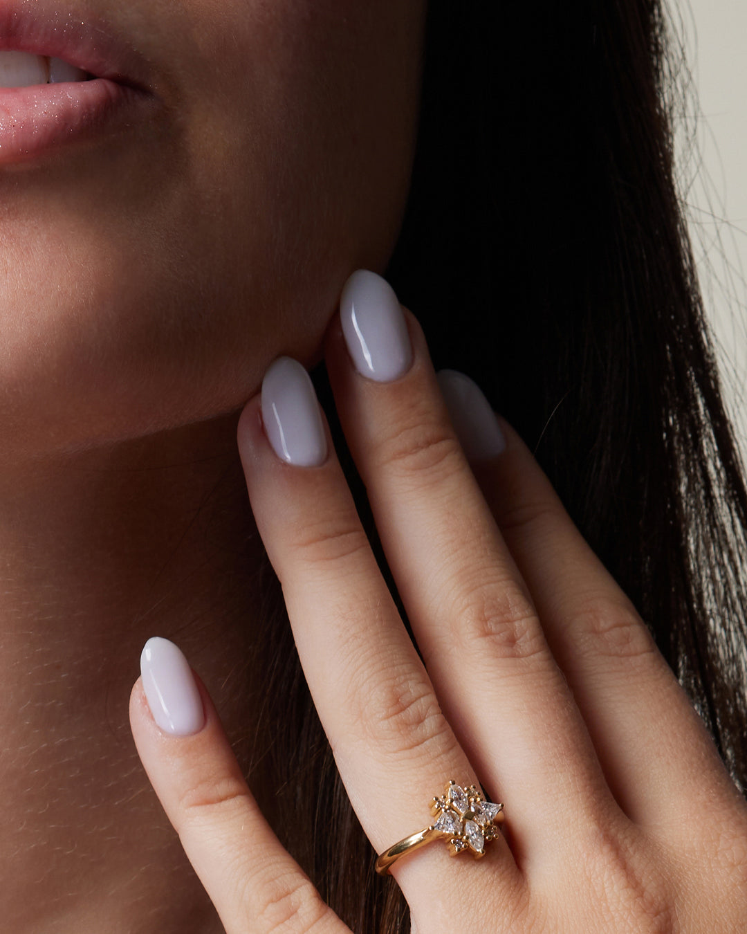 Dorothy Diamond Cluster Ring with Lab Grown Diamonds