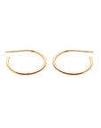 Medium Gold Hoop Earrings