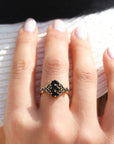 Legacy Black Onyx Cluster Ring