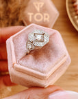 Lior XL 1920's Diamond Ring with Lab Grown Diamonds