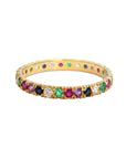 My Precious Multi Gemstone Eternity Ring