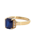 NBS 1920's Sapphire and Diamond Ring